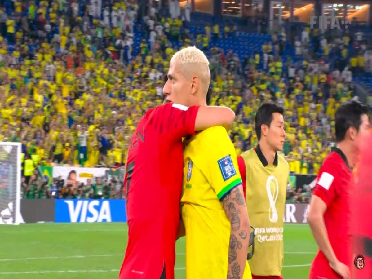 Watch | Richarlison Consoles Son Heung-Min In Heartwarming Video After Brazil Beat South Korea